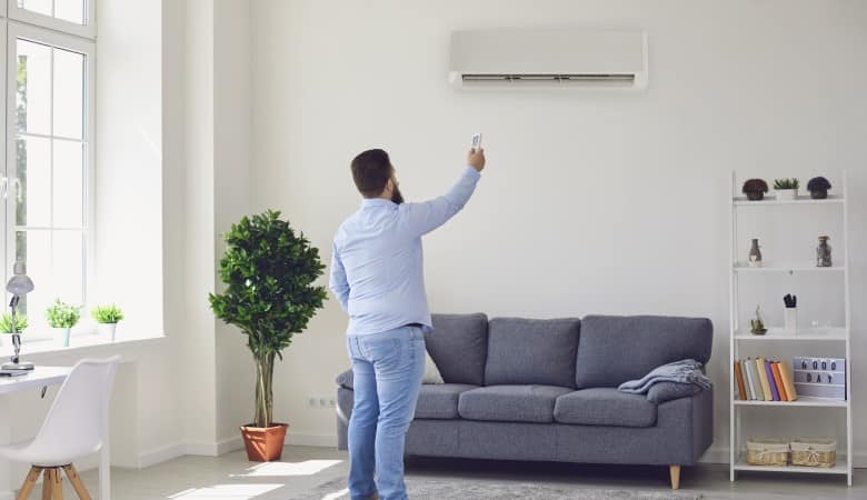 Climatisation réversible permettant le chauffage et le rafraîchissement